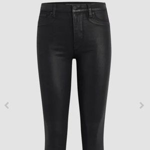 NEW! Hudson- Black Barbara High-Rise Super Skinny Ankle Jean
